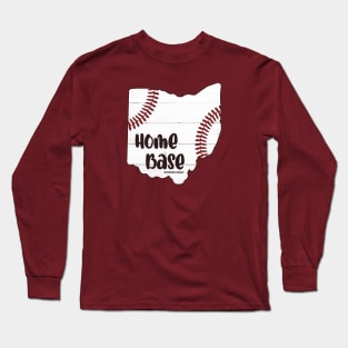 Ohio Home Base Baseball Long Sleeve T-Shirt